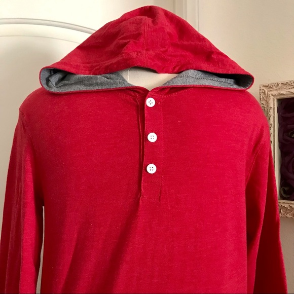 Old Navy~Henley Hoodie / Youth / Host Pick - Picture 12 of 13